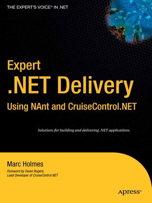 cover image of Expert .NET Delivery Using NAnt and CruiseControl.NET